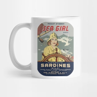 Sea Girl Norwegian Sardines Mug